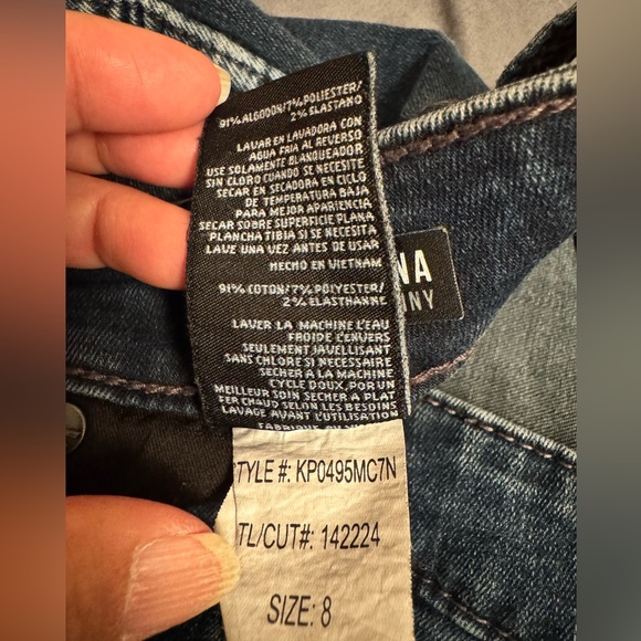 EUC Kut from the Kloth Diana High Rise Skinny Jeans size 8 - Picture 8 of 12